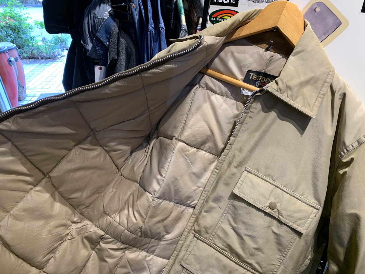 outsidekawasaki's tweet photo. USED Tempco
Hunting Down Jacket

Size M
M〜Lぐらい
Price ¥13200 Taxin

#アウトサイド川崎 #outsidekawasaki #川崎 #川崎駅 #川崎駅東口 #古着 #川崎古着 #神奈川古着 #アメカジ #アウトドア #神奈川古着屋 #川崎古着屋 #tempco #ハンティングジャケット #グースダウン #ダウンジャケット https://t.co/eqTrNCekb4