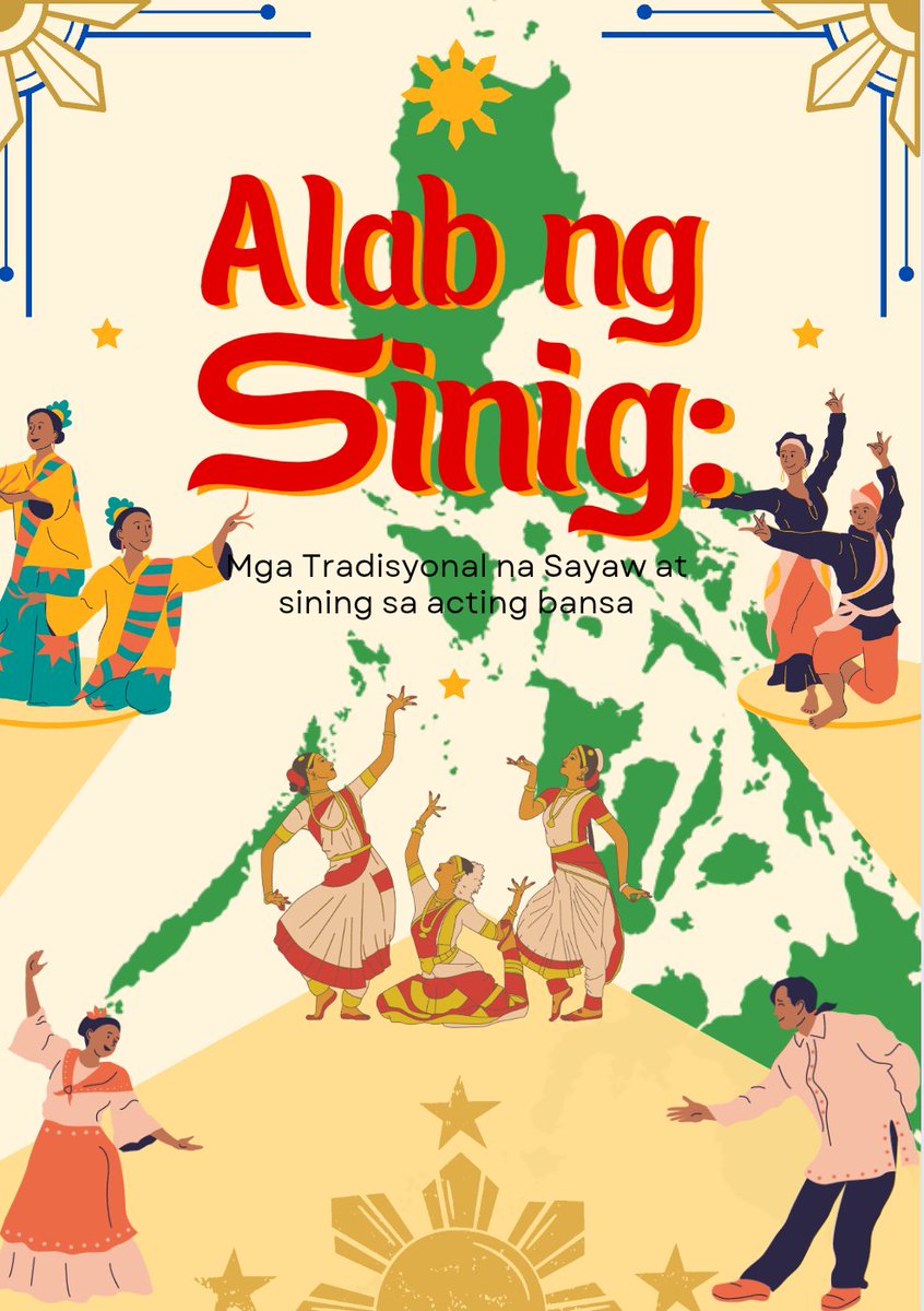 cean_phil06's tweet photo. "Sa bawat indak, sa bawat likha, naroon ang puso ng Pilipinas. Mabuhay ang sining at kultura ng ating bansa! 🇵🇭🎭💃
 #AlabNgSining 
#TradisyonalNaSayaw #PinoyHeritage https://t.co/6sP48MDaoM