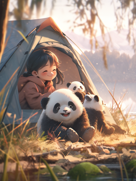 tan_hua18069's tweet photo. #PandaQuotes 丨 Travel far enough, you would meet yourself. 🐼🧳🏕️
#AIGC #AiArtwork #Midjourney #Panda #Pandas #camping #nature https://t.co/ZgvIlZ64Hh