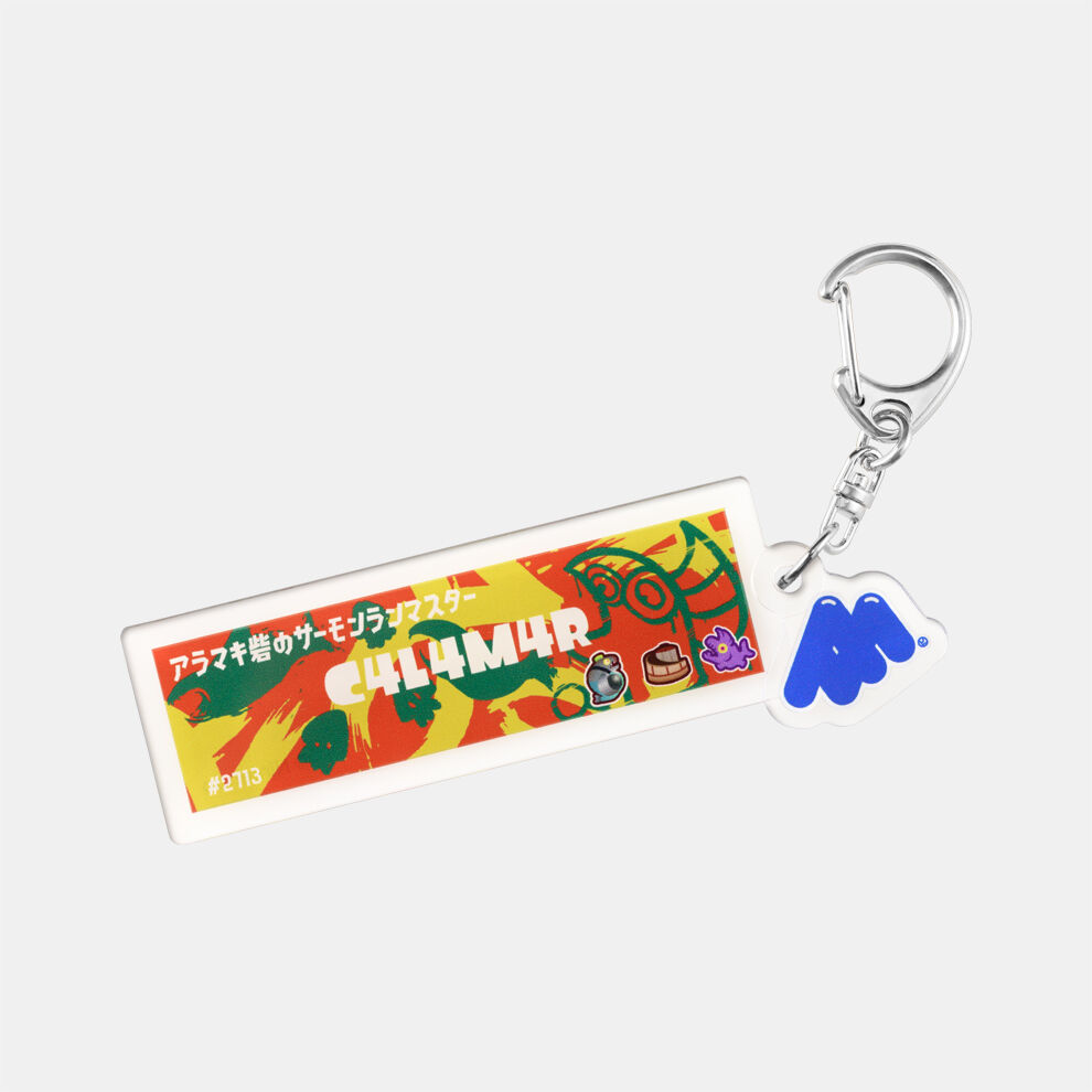 スプラトゥーン3 ネームプレートキーホルダー』の販売が決定！マイ