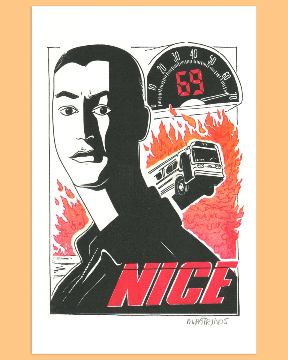 Mini poster of the fast bus movie, now up on my BigCartel.
maritsapatrinos.bigcartel.com/product/nice