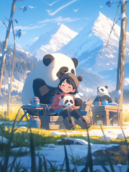 tan_hua18069's tweet photo. #PandaQuotes 丨 Here’s the whole word at your feet. 🐼🧳🏕️
#AIGC #AiArtwork #Midjourney #Panda #Pandas #camping #nature https://t.co/34UcPzQ1RI