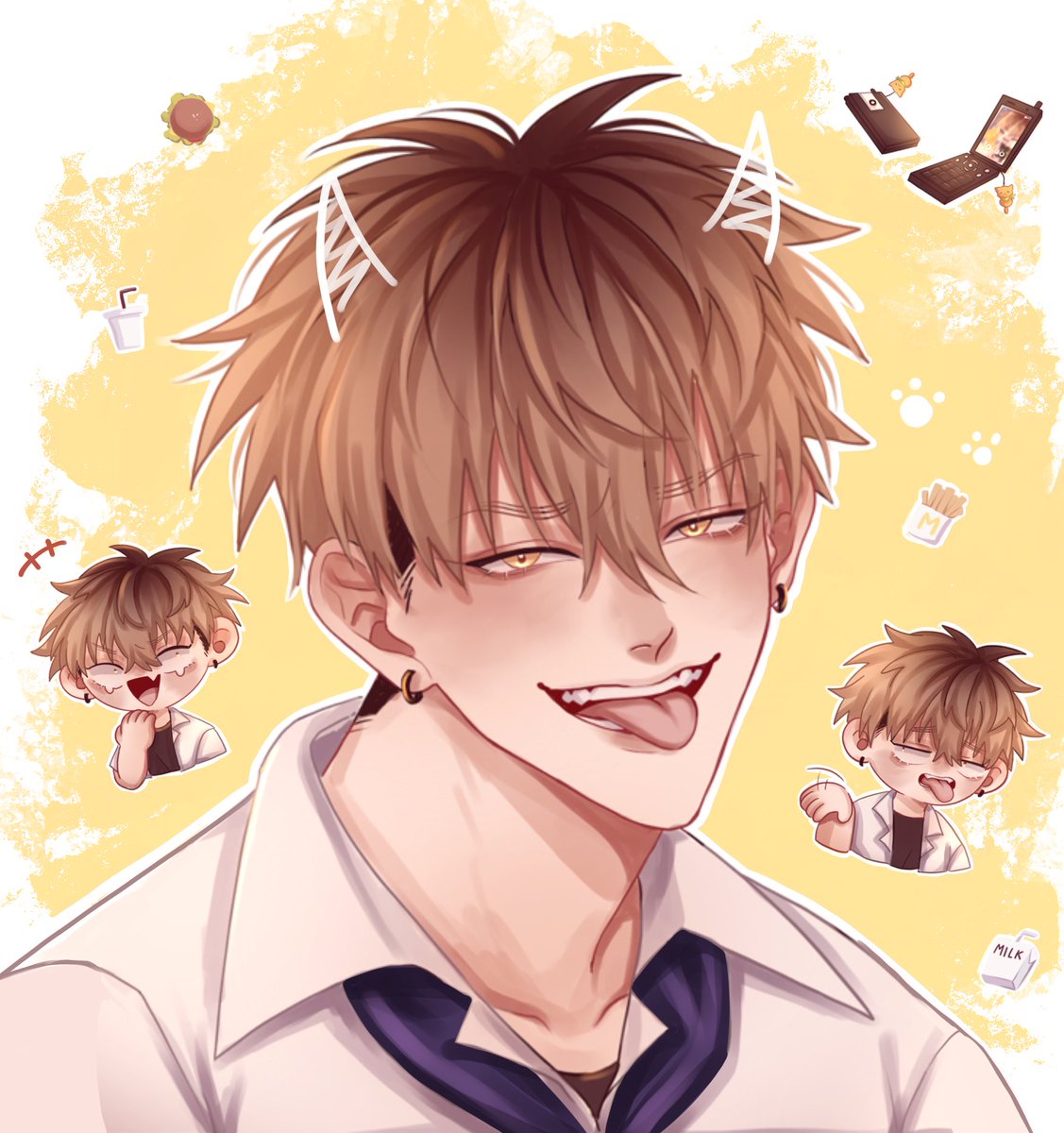 AKIMASA_HKK's tweet photo. #MMR_Commu
📍PIN
【 林 宮崎 | Hayashi miyasagi | Year 2 | 🏀】
-Tweet-
____ = ทวิต
/___/ = การกำลังทำนอกจอ
-Roleplay-
"___" = พูด
'___' = คิดในใจ
*___*,/___/ = การกระทำ
(___) = ผปค.เองค่าา
(ทักโรล โค จีบได้เสมอเลยนะค้าบบบ ดอคอยู่ตรงไบโอคับผมม) https://t.co/K6Qh41TnzY