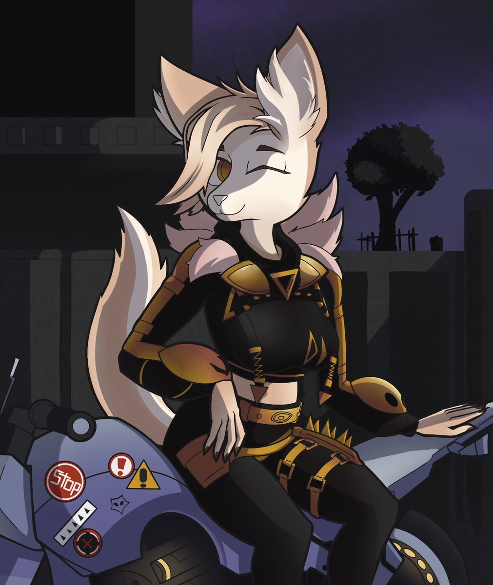 FloofySune's tweet photo. Wanted to share this phenomenal #Packwire Art that the amazing @BerryWntn made me!!! My sona dressed up in the Mega Wave style aka my main!
#Fortnite #FortniteArt #Highwire https://t.co/vhYdnfT069