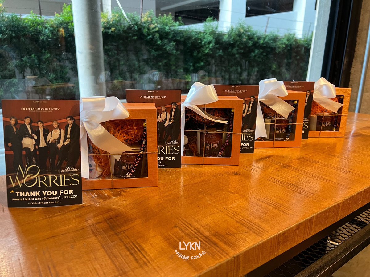 projectforLYKN's tweet photo. 📦 ของที่ระลึกเดินสายโปรโมทเพลง
“แอบรักไม่ทำให้ใครตาย (No Worries)” เพื่อขอบคุณพี่ๆสื่อมวลชน

ฝากเอ็นดูและติดตามผลงานของ LYKN ได้ใน Youtube RISER MUSIC และ @LYKNofficial ในทุก social media platform เลยนะคะ 🙇‍♀️

#NO_WORRIESPressTour 
#LYKN
#LYKN_NoWorries https://t.co/SllObjPUa6