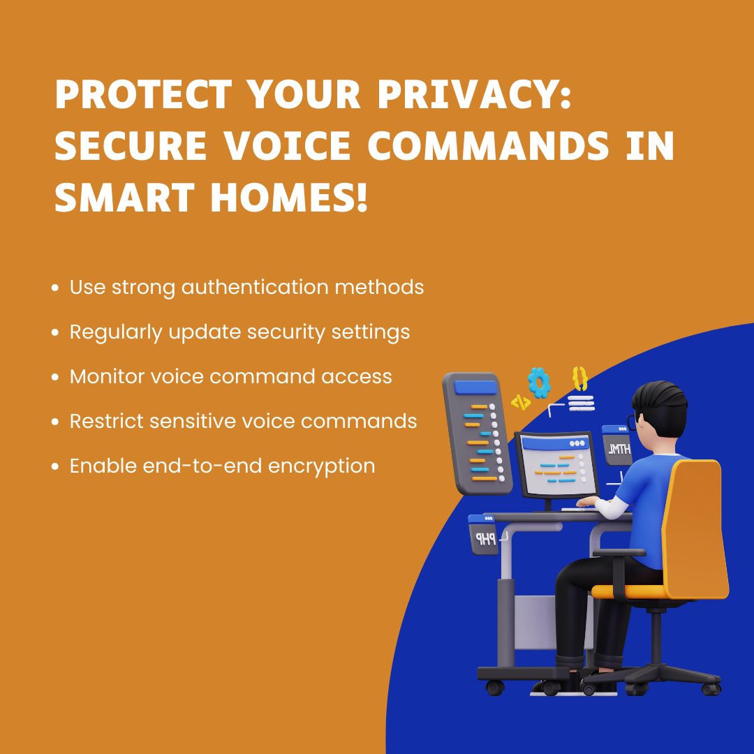 learnalearning's tweet image. Command your smart home with confidence! 🗣️🔒 Enhance your privacy with secure voice controls. Take action now to safeguard your conversations! 🛡️🏡

#SecureVoiceCommands #SmartHomePrivacy #PrivacyProtection #VoiceAssistantSecurity #SmartHomeSafety