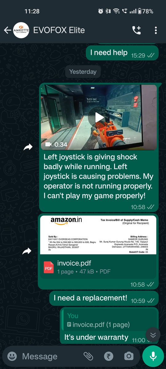 sameer_G95's tweet photo. @AmketteOfficial Your team does nothing sir, I have submitted a request to them a long time ago but they have not yet taken any action on it! https://t.co/gE8Lxtf5yO