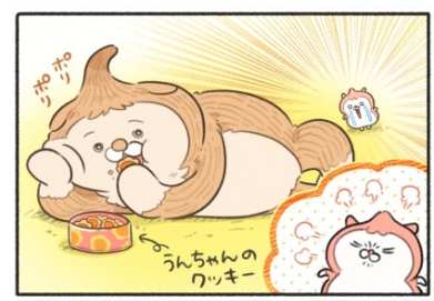 NORICOPO氏の『ぶりっ子うんちゃん』、本日更新です。ウン族の長であるウンブリチッチ=フンバールフンバール9世再登場! 