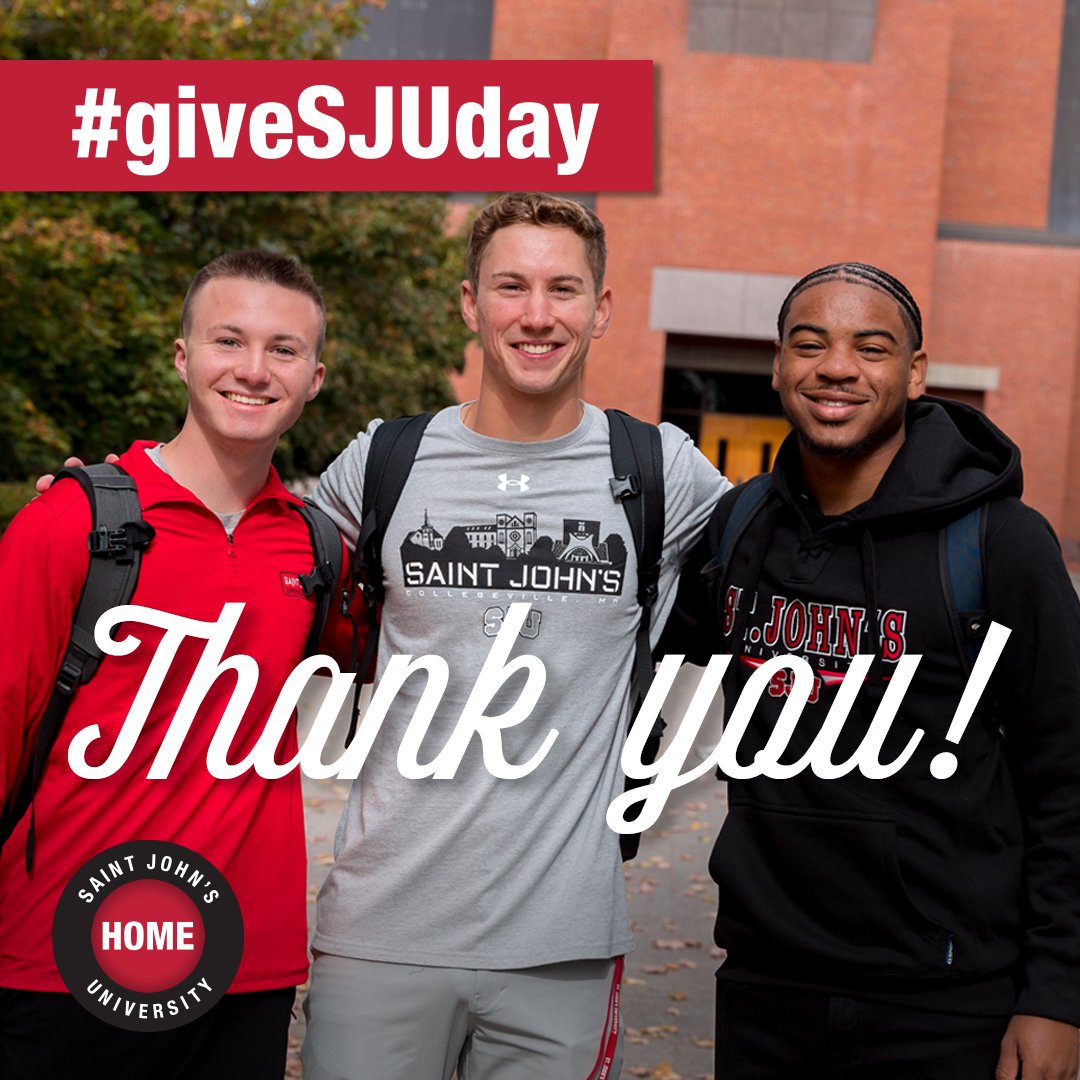 An incredible #giveSJUday! The generosity and support for current and future Johnnies received today demonstrates just how special our community is. Official results forthcoming, but all signs are pointing to a very successful and record setting day! THANK YOU! #gojohnnies