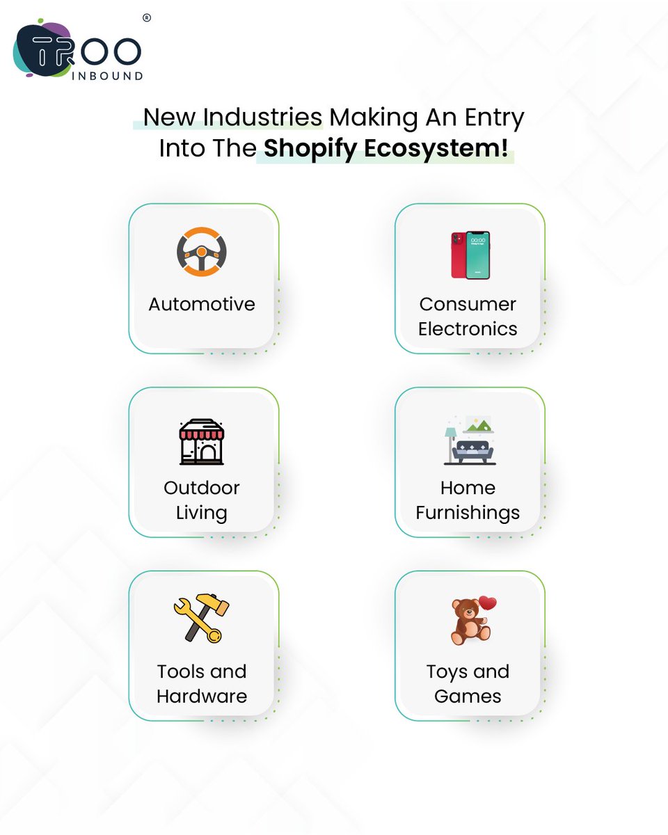 trooinbound's tweet image. New Industries Making An Entry Into The Shopify Ecosystem!
Contact us: trooinbound.com/shopify-store-…
#Shopify #shopifystoredevelopment #websitedevelopment #shopifydeveloper #ecommerce #webdevelopment #TRooInbound