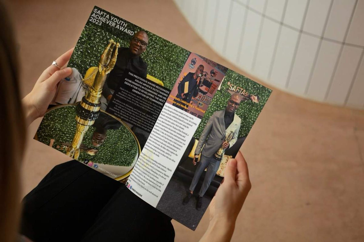 Tbuzz_SA's tweet photo. IMBIZO MAGAZINE SAFTA Youth Achiever Award 2023 Xolisa Mpafa article
https://t.co/qlFs8IM5nE

#Imbizo
#thokozafilmfestival
#saftaawardwinner https://t.co/3FEV44vwHx