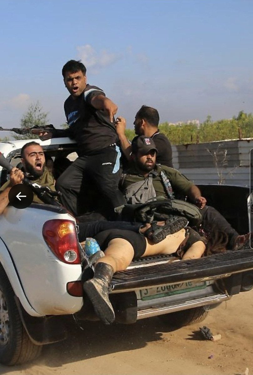 NewsAlgebraIND's tweet photo. BIG BREAKING NEWS - Hamas Terrorist who paraded Shani Louk’s dead body around Gaza on the back of a pick-up truck HAS BEEN KILLED by IDF. Israel takes REVENGE 🔥🔥

Meanwhile ⚡ Biden confirms that Hamas's command center is under Al Shifa hospital. Biden says Hamas has headquarters, weapons, material, below Al Shifa hospital. Operation likely to intensify 🔥