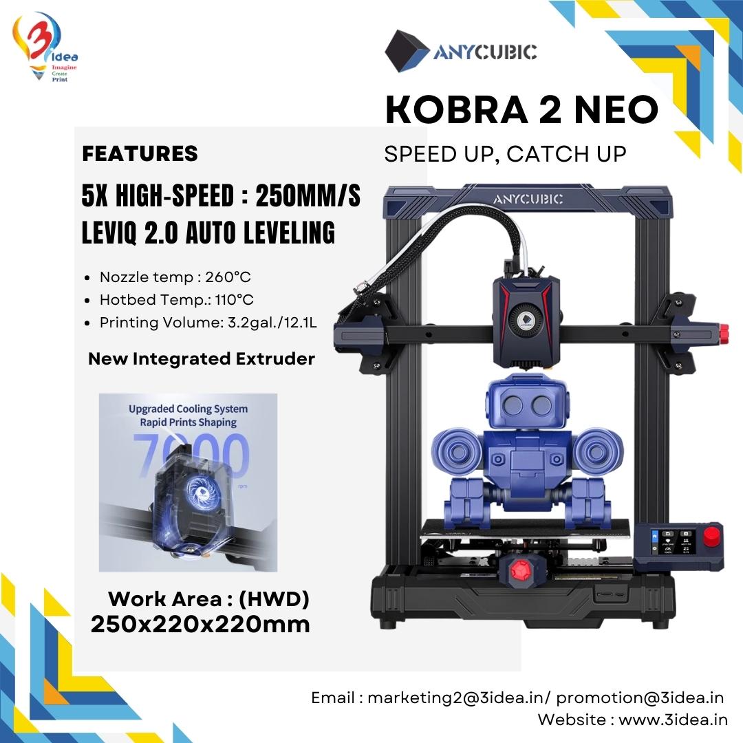 3ideatechnology's tweet image. Anycubic Kobra 2 Neo could be your prime choice for a fast-speed 3D printer.🖨️

📧 Email: marketing2@3idea.in/ promotion@3idea.in
📞 Call: +91.8767810589/ 7420943500

#3idea #3dprinting #anycubic #anycubickobra2neo #innovationunleashed #getcreative #fastprinting #3dprintingworld