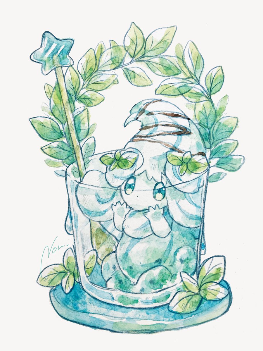 チョコミントなマホイップ🍫🌿