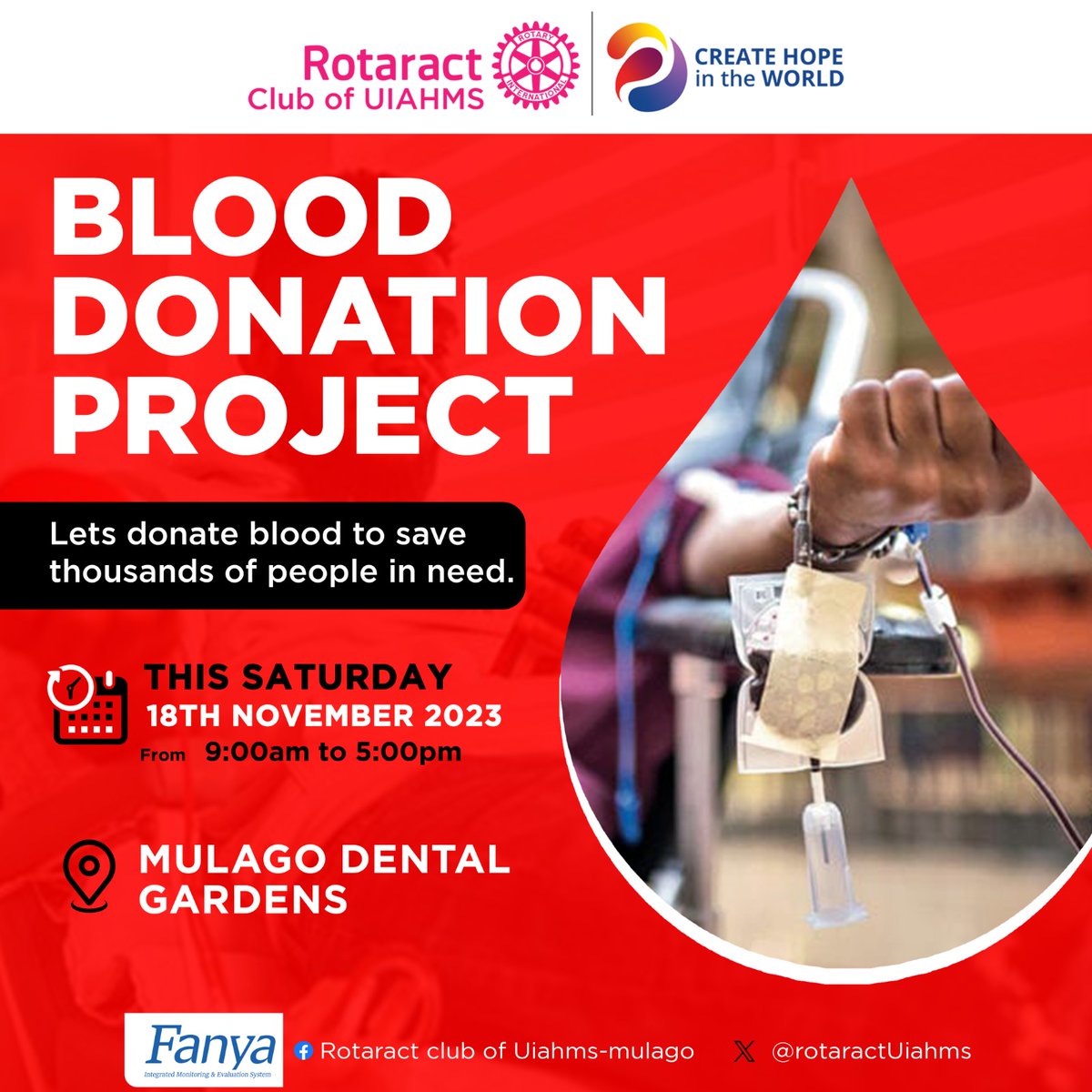 Join us as we save lives together! Our blood donation project is underway, aiming to make a difference. Be a hero, donate blood, and be part of this life-saving initiative! #BloodDonation #SaveLives 💉❤️"