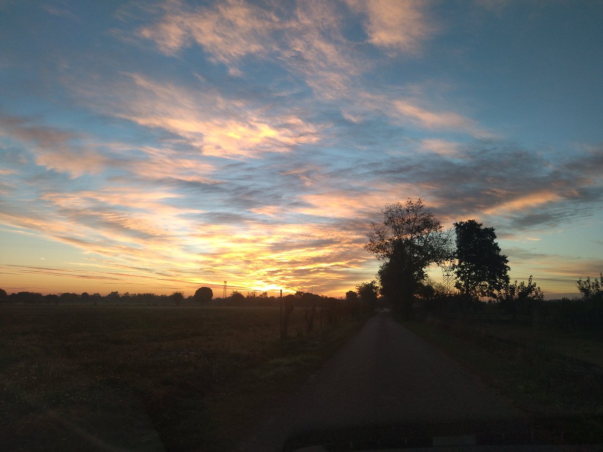 Buongiorno...con un cielo così
