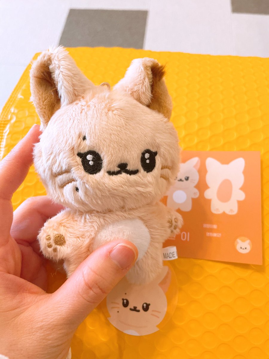 akn_apple's tweet photo. 珍しく自分宛の小包み……？？と思ったらーーー！！！！！🦊💖
やっとヨンウォニお迎えできてめちゃ嬉しい！！！！！

何から何までありがとうございます🥰❤️❤️❤️
@TOKIOO_y 

영원니🦊 정말 귀엽고 기뻐요 💖 캄사함니다! ! 🥰
@youngwoni_ https://t.co/P63q66s8bi