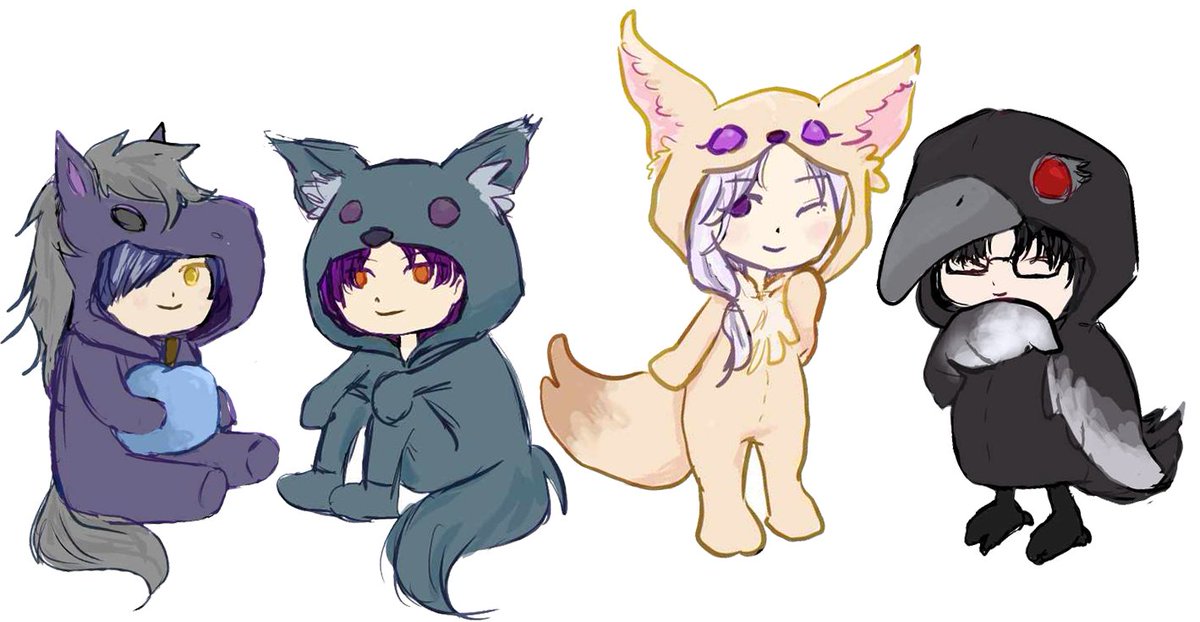 toposaur's tweet photo. I didn't have time to draw them all but here are rough sketches of consorts dressed as their familiars/animal dearest to them. 🖼👩🎨
#CoD_Mini_Design #CourtofDarkness https://t.co/X1pUu0N66d