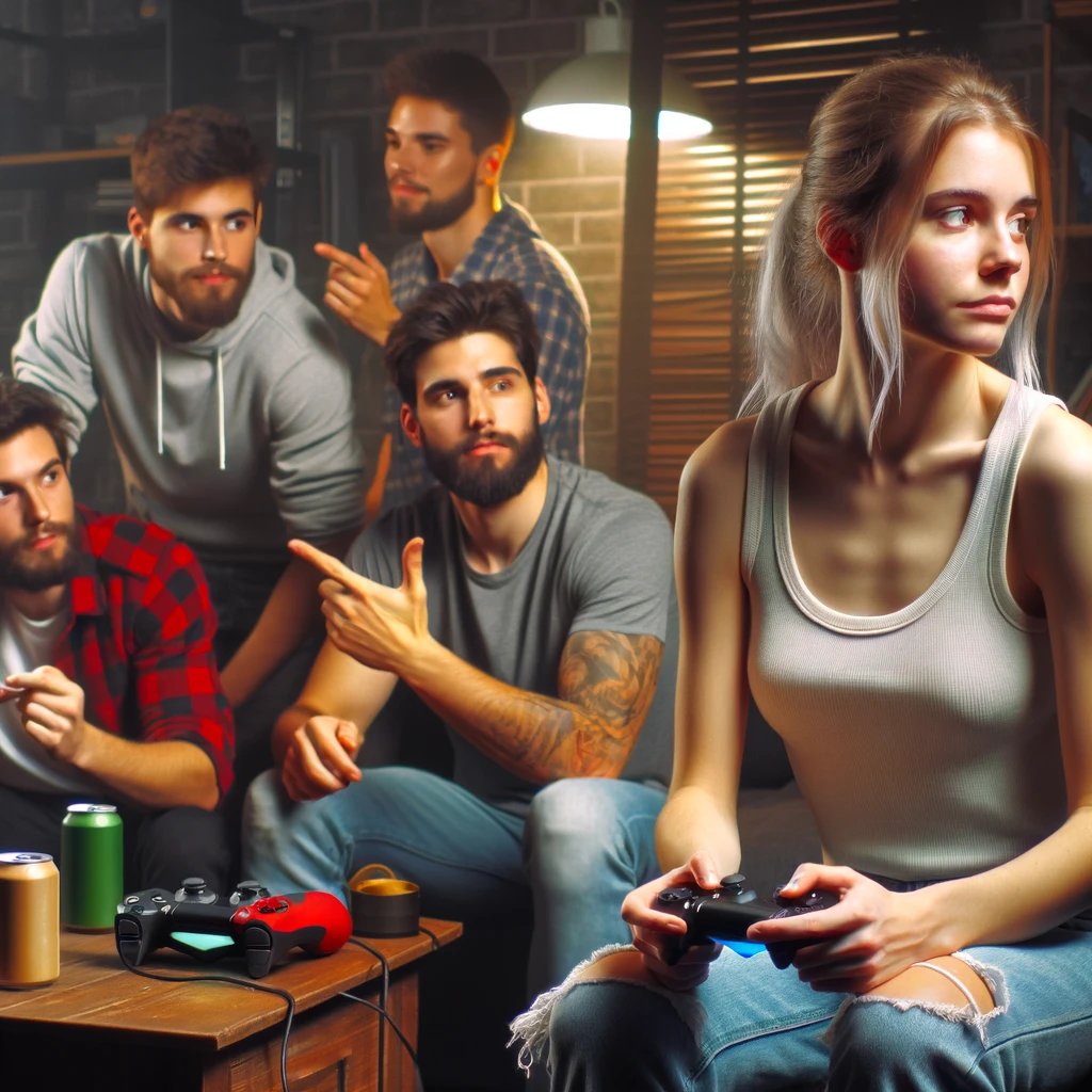 Arakine's tweet photo. 5⃣What problems do female gamers face?
Survey reveals 72% of female gamers face discrimination or abuse from male gamers, with 36% saying it's a regular occurrence.
Women in gaming often endure sexist comments and exclusion efforts. #GamingEquality #FemaleGamers #XBG https://t.co/rYUG1wim8N