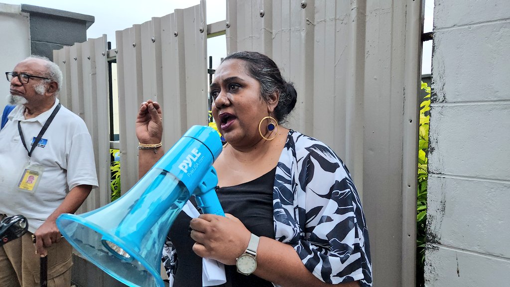 CommsFWCC's tweet photo. Loud chants here at the NGO Coalition on Human Rights #ThursdaysInBlack vigil and rally calling for #CeasefireNOW and #StopTheGenocide 

RABUKA SHAME ON YOU !
BLOOD ON YOUR HANDS ! https://t.co/UdYPM1f2y4