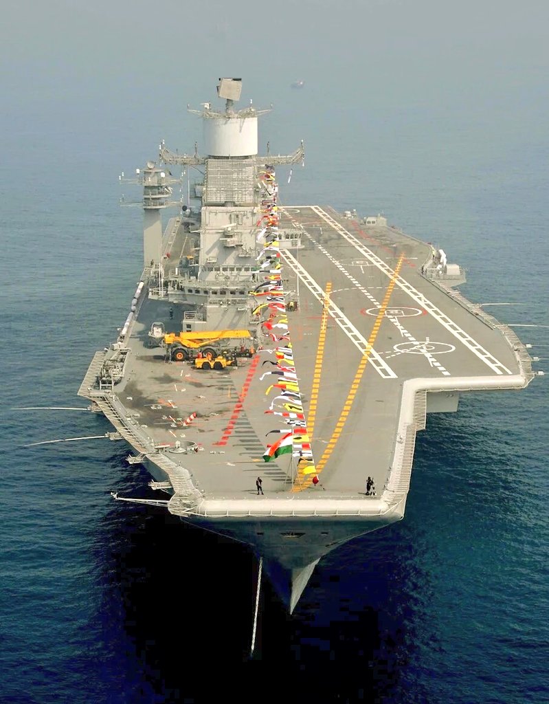 thisdayin_IN's tweet image. Ten years in service of the Indian Navy- the erstwhile Gorshkov, now #INSVikramaditya (@IN_Vikramaditya) was commissioned by Capt (now Vice Adm) Suraj Berry at Severodvinsk, Russia, 16 Nov 2013- #ThisDayInIndianNavy 

Ever since, a force to reckon- 3rd Indian Aircraft Carrier