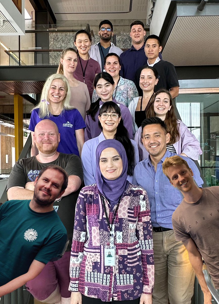 Today for World Pancreatic Cancer Day the <a href="/PajicLab/">Personalised Cancer Therapeutics Lab</a> wore a splash (or more) of purple to #PurpleOurWorld! #PancreaticCancer #PancreaticCancerAwarenessMonth #WPCD <a href="/GarvanInstitute/">Garvan Institute of Medical Research</a>