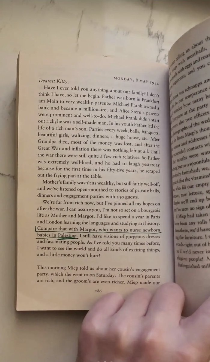 shamsiteh's tweet image. are the dirty z!onists going to call Anne Frank antisemitic aswell??