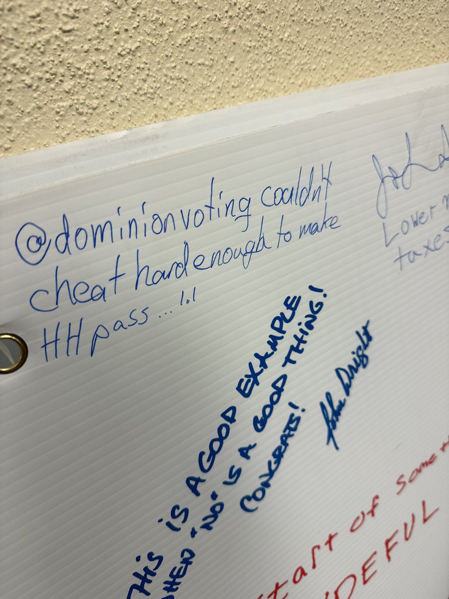 redflameliberty's tweet photo. #PropHH #HH @dominionvoting couldn’t cheat hard enough to make HH pass. Sign of more to come. @LPCO message to the legislature https://t.co/2v9TN2r97F