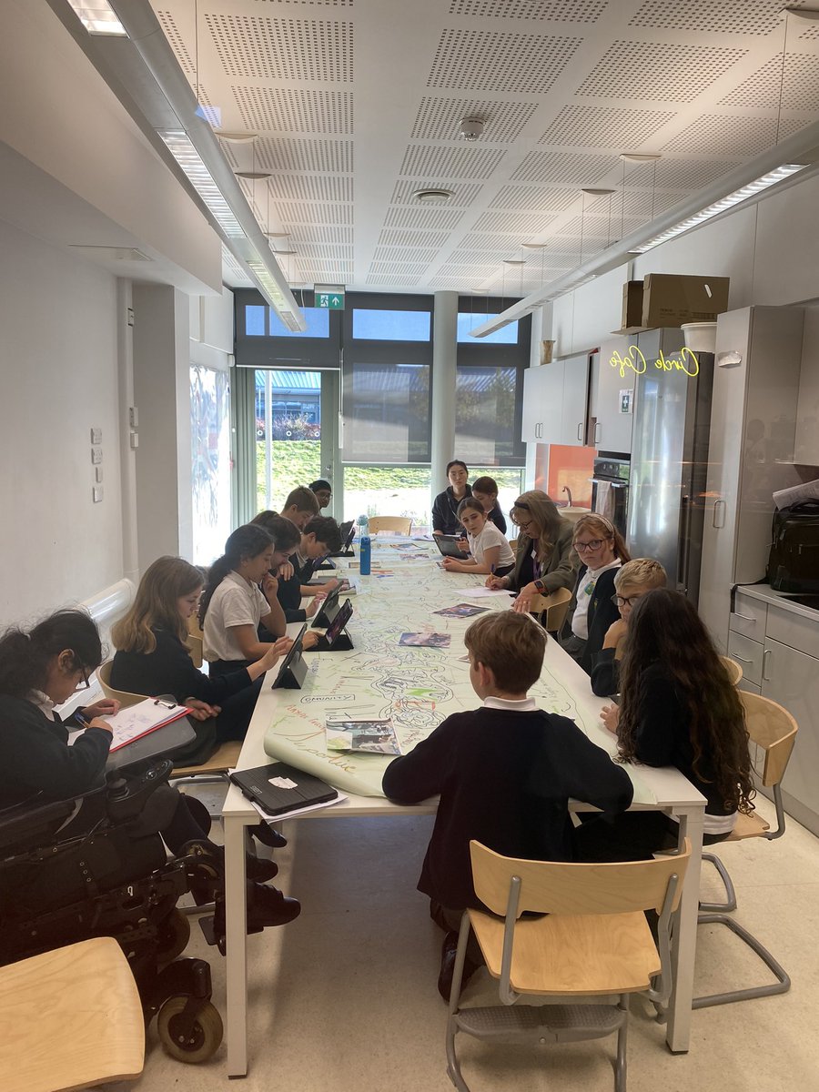 Working with the teacher-musician-professor of arts &amp; creativities with year 6 social researchers. <a href="/PamBurnard/">Pam Burnard</a> the learning for all was profound. Pam…tell us more…