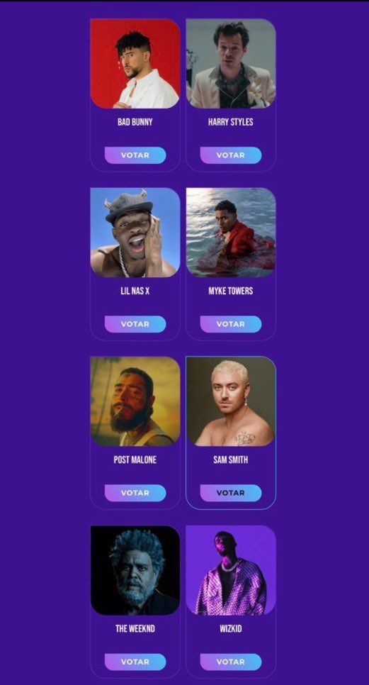 AfricaFactsZone's tweet photo. Wizkid beats The Weeknd, Sam Smith, Post Malone, Bad Bunny, Harry Styles, Lil Nas X and Myke Towers to win the Best International Act Award at Brazil's biggest music awards show, BreakTudo Awards.

In 2017, Wizkid beat Drake, Jay-Z, Cardi B, Travis Scott, Kendrick Lamar, DJ Khaled, Migos, Solange and Sza to win the Best International Act Award at the UK's biggest black music awards show, MOBO Awards.