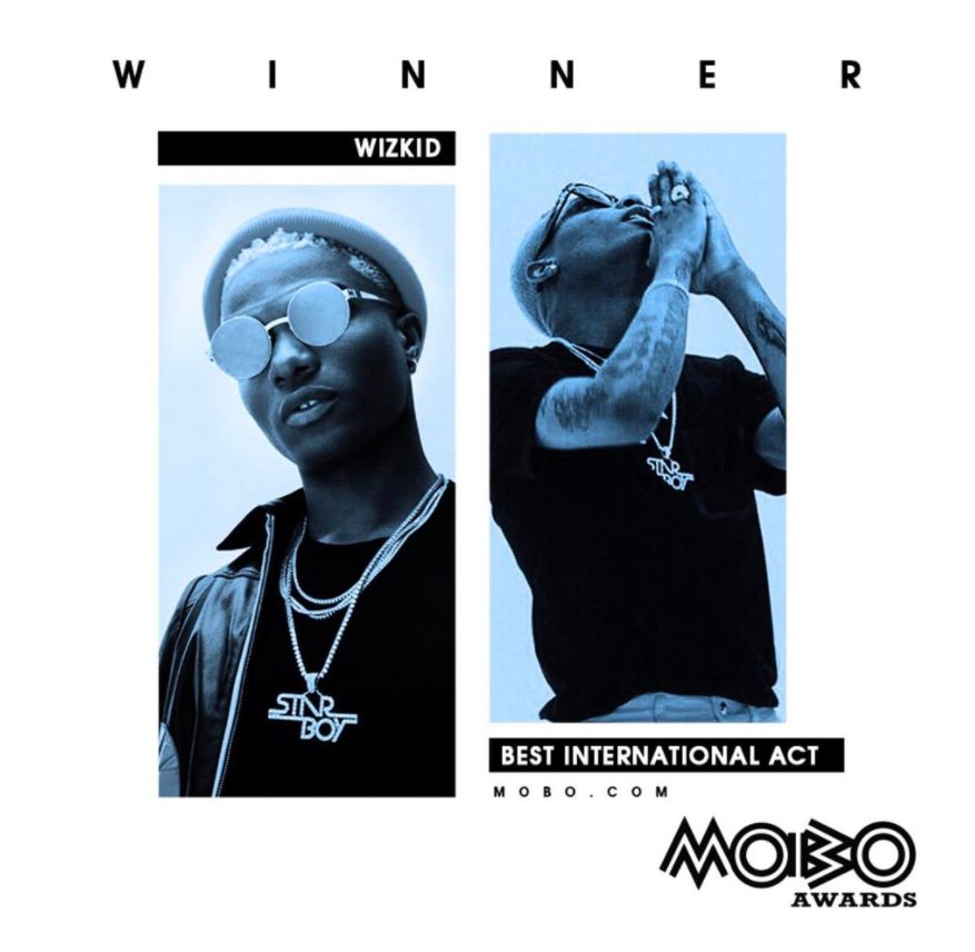AfricaFactsZone's tweet photo. Wizkid beats The Weeknd, Sam Smith, Post Malone, Bad Bunny, Harry Styles, Lil Nas X and Myke Towers to win the Best International Act Award at Brazil's biggest music awards show, BreakTudo Awards.

In 2017, Wizkid beat Drake, Jay-Z, Cardi B, Travis Scott, Kendrick Lamar, DJ Khaled, Migos, Solange and Sza to win the Best International Act Award at the UK's biggest black music awards show, MOBO Awards.