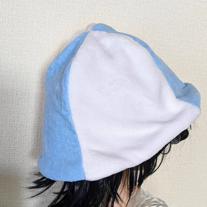 ウィッグ用の生首に、新作のサウナハットを被せてミカ!!   #ガルパン #継続高校 #能登かわいいよ