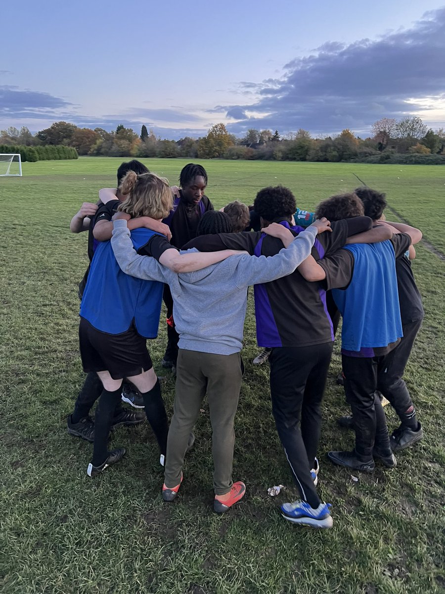 Week 2 of rugby intervention. Today we explored contact game scenarios and concluded the session with a group huddle. Encompassing the theme of togetherness. #challengeyourself <a href="/AldersleyHighSc/">AldersleyHighSchool</a> <a href="/MatWinzor/">Mat Winzor</a>