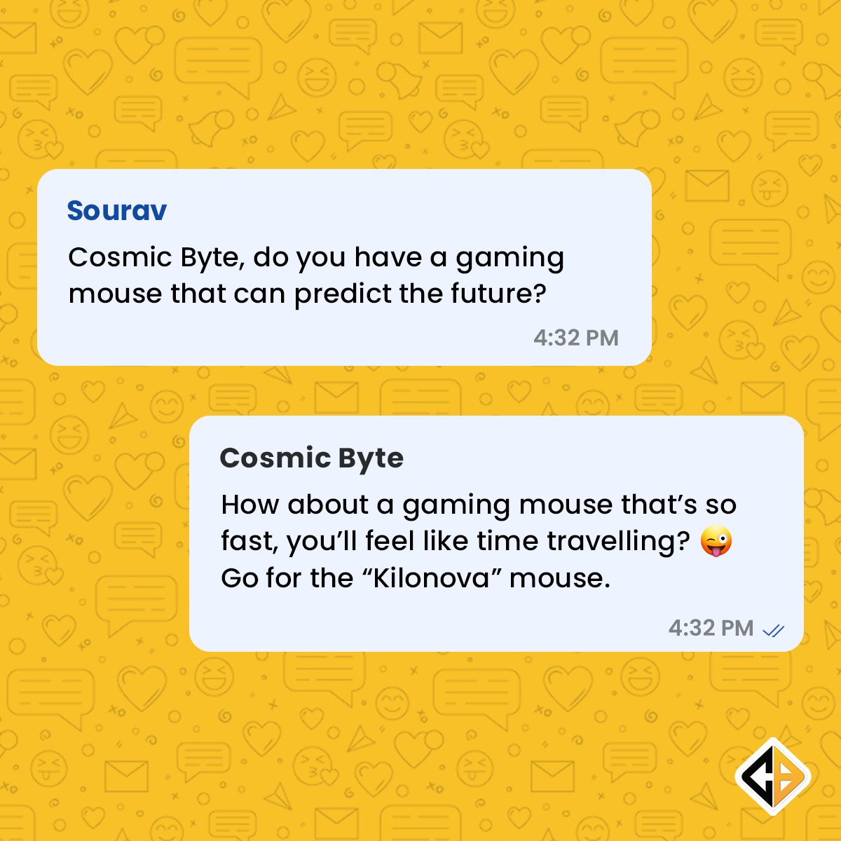 cosmicbyteindia's tweet photo. CB customers and their never ending requirements for gaming๐
#CosmicByte #GamerLife #SwitchToGodMode #CosmicByteGaming #Gamers #GamingProducts #GamingModeOn #Gears #PcGamers #PcGaming #gameonline https://t.co/ZsUxzb4ZsB