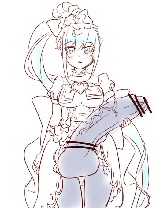 見ながら描いた

※キュアスパイシー ふたなり 