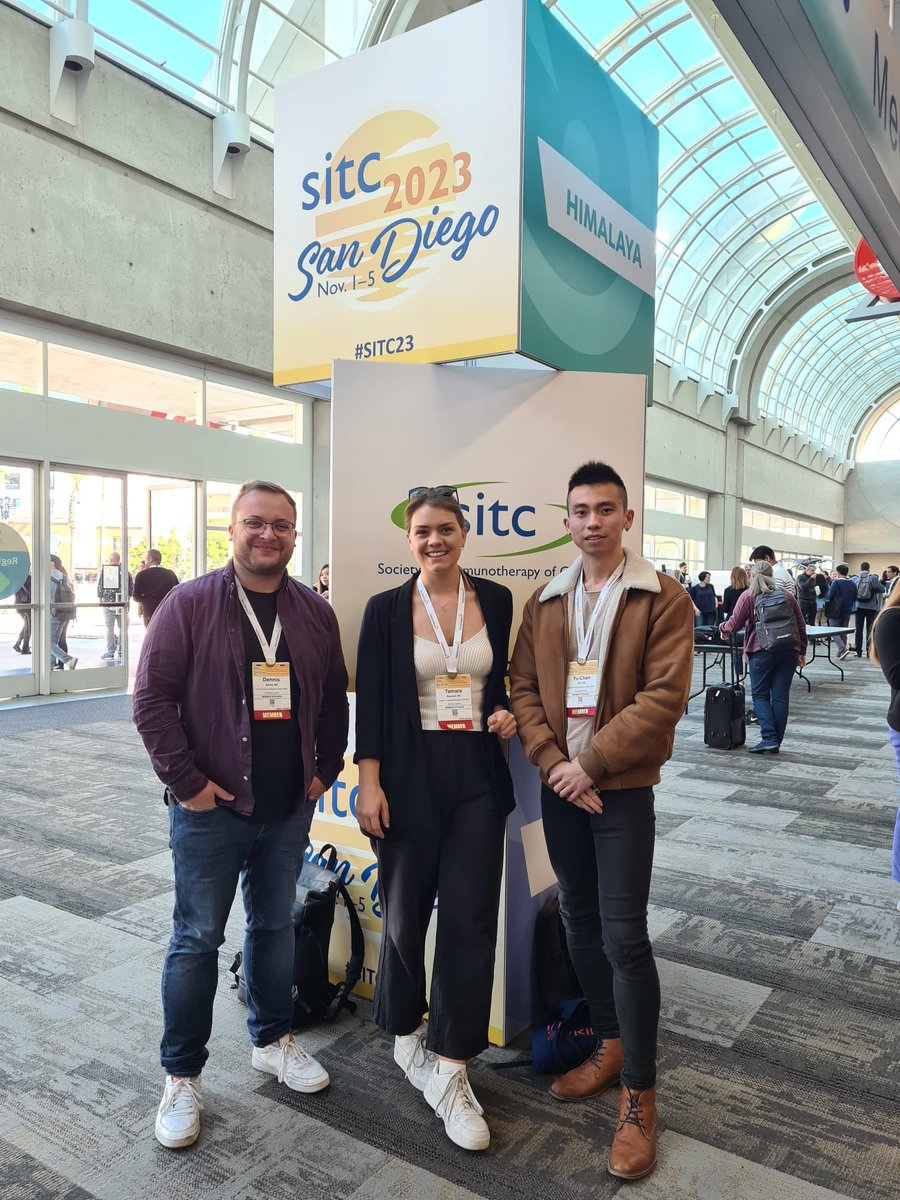 The Platten Lab was happy to share our current results and work on cellular therapies, radio- and immunotherapy combinations and cancer vaccines in brain cancer at @SITC 2023 in San Diego. #SITC #immunotherapy