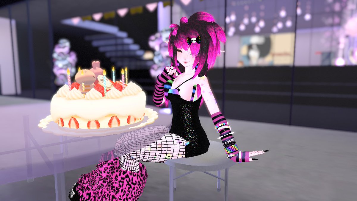 kandiixo_fbx's tweet photo. It's my birthday 🩷🩷🩷
-ˋˏ ༻❁༺ ˎˊ-
#birthday #sweet19 #happybirthdaytome #VRChat_world #VRChatPhotography #VRC https://t.co/OH67OljMJP