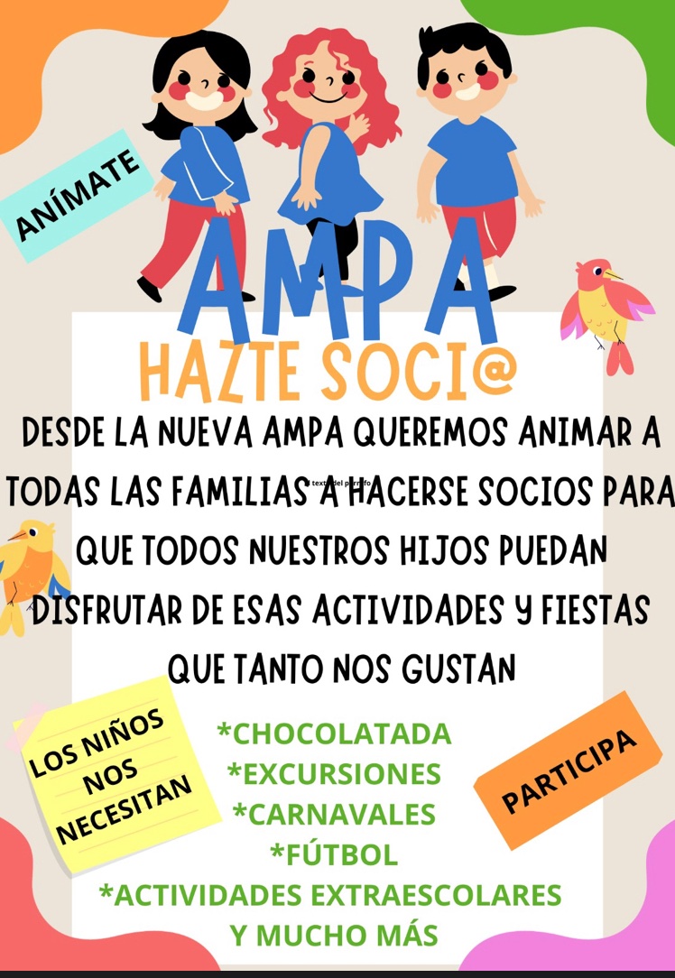 Buenos días familias, os dejamos un poquito de información de nuestra recién estrenada Junta Directiva. ¡Feliz jueves!