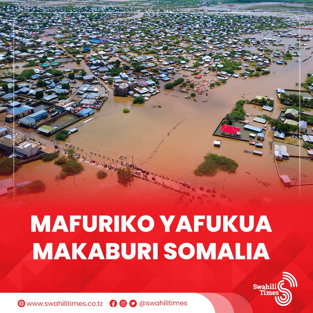 Mafuriko nchini Somalia yamefukua makaburi katikati mwa Jiji la Galkayo na kuacha miili ya watu ikizagaa mitaani, hali iliyopelekea baadhi ya watu kuyakimbia makazi yao.

Takriban watu 32 wamefariki huku Umoja wa Mataifa ukitahadharisha kuwa zaidi ya watu milioni 1.6 wanaweza…