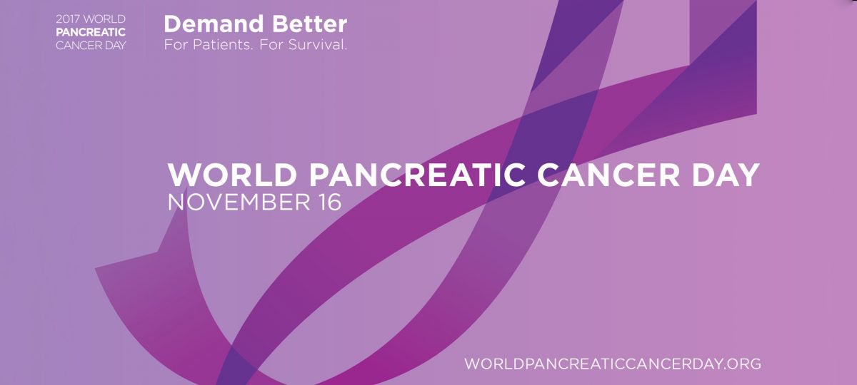 Today is World Pancreatic Cancer Day.
 To quote the European Pancreatic Cancer Coalition: „Knowledge is one of our best tools in the fight against pancreatic cancer. To highlight this, World Pancreatic Cancer Day aims to spread awareness…“ #DPCmission #gainingknowledge #Stronger