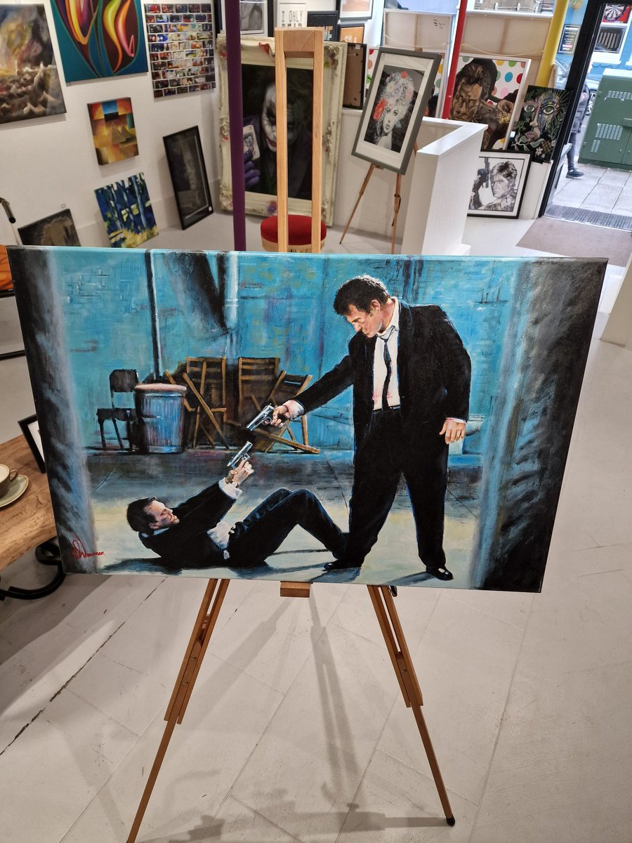 HypeGallery37's tweet photo. Hype gallery.  Painting by Bill Newman    one of my favourite films https://t.co/Bg0KXAF44Q