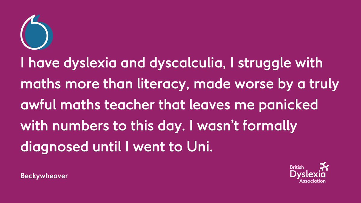 For further information on Dyscalculia, visit: bdadyslexia.org.uk/dyscalculia

#MathsProblems #UnderstandingDyscalculia #Assessment #Dyscalculia #MathsAnxiety