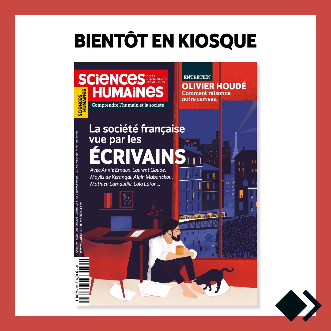 🔴 À PARAÎTRE – La société française vue par les écrivains
▪️ Notre prisme d'écrivain, par Mathieu Larnaudie
▪️ Laurent Gaudé, « j'écris à hauteur d'homme »
▪️ À quand un grand héros noir, par Alain Mabanckou
▪️ L'intime est politique, par Camille Froidevaux-Metterie
...