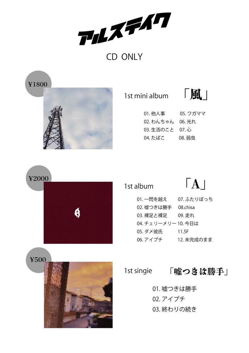 アルステイク/弱虫-