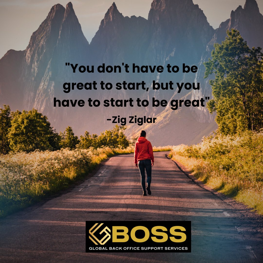 christi_gboss's tweet photo. "You don't have to be great to start, but you have to start to be great" -Zig Ziglar
#GBOSS #GlobalBackOfficeSupportServices #ChristiAniel #DigitalMarketing #ContentIsKing #ContentIsQueen #DigitalMarketingServices #VirtualAssistance #DigitalMarketingStrategist https://t.co/1DHpZrsOVA