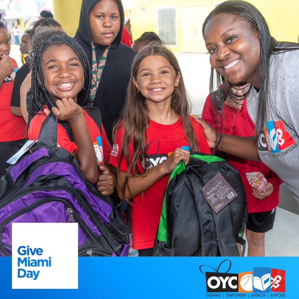 OYC Miami (@oycmiami) on Twitter photo Give Miami Day gives you the chance to donate to OYC Miami and have a portion of your donation matched. Today is the perfect day to make a difference. ⏰🌟 #GiveMiamiDay <a href="/MiamiFoundation/">The Miami Foundation</a> #OYCMiami Give Miami Day gives you the chance to donate to OYC Miami and have a portion of your donation matched. Today is the perfect day to make a difference. ⏰🌟 #GiveMiamiDay <a href="/MiamiFoundation/">The Miami Foundation</a> #OYCMiami