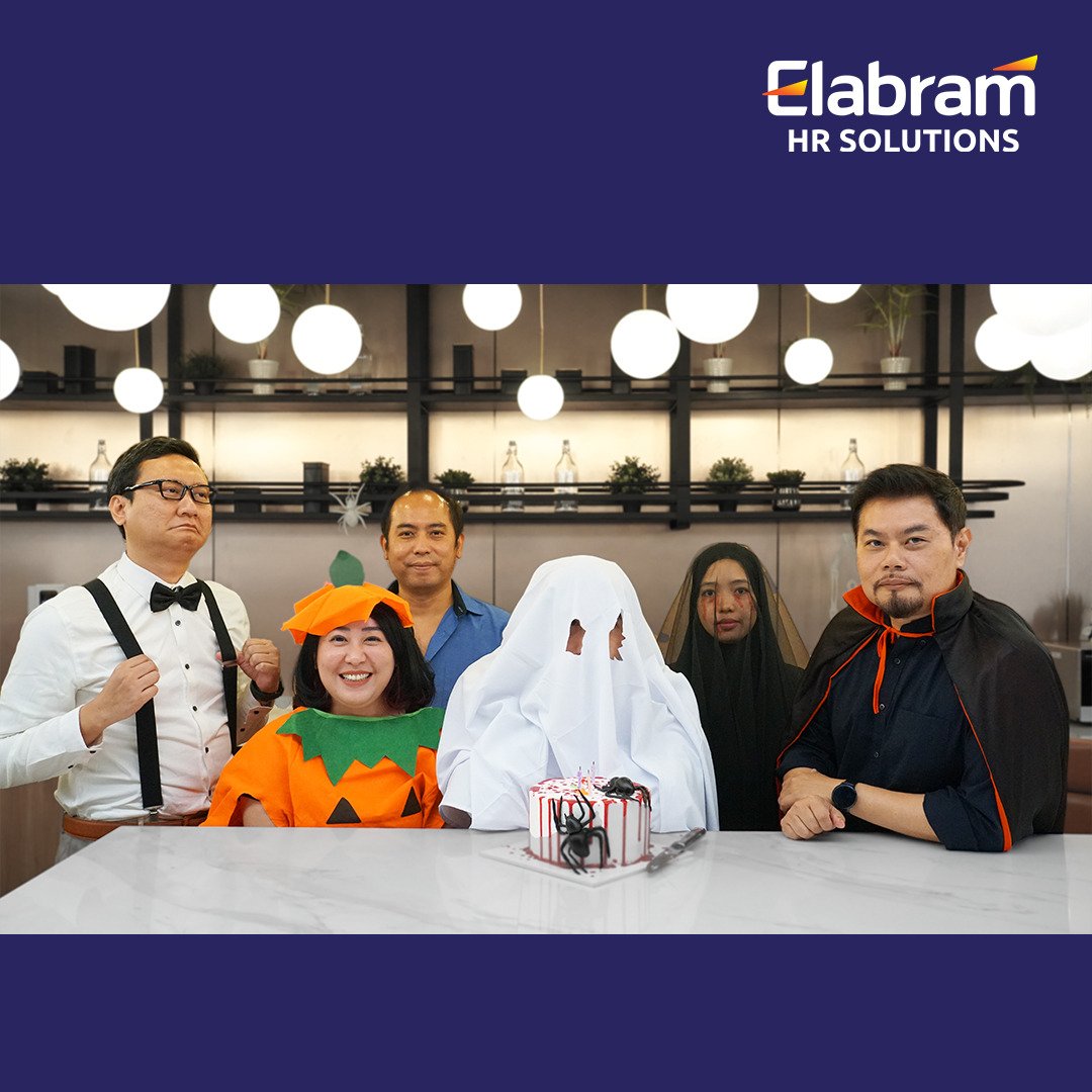 Elabramgroup's tweet photo. Witchful thinking and ghostly greetings – it's Halloween magic with our team!

#halloween #engagement #corporateevent #humanresources #hr #careers #lifeatelabram #Elabram https://t.co/vtanofFWbJ