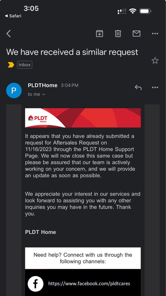 edtuaz_02's tweet photo. @PLDT_Cares Still the same status up to now?  @PLDT_Cares @iamMVP https://t.co/YKt468bkpe