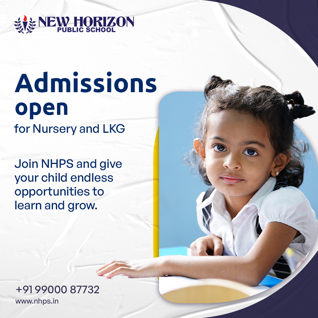 NhpsOfficial's tweet photo. At New Horizon Public School, we provide a safe and endearing space for effective growth and learning. Our #Nursery and #LKG programs for the academic year 2024-25 offer a nurturing, inclusive environment where each child can grow and develop at their own pace. https://t.co/4KvmPFyq3r