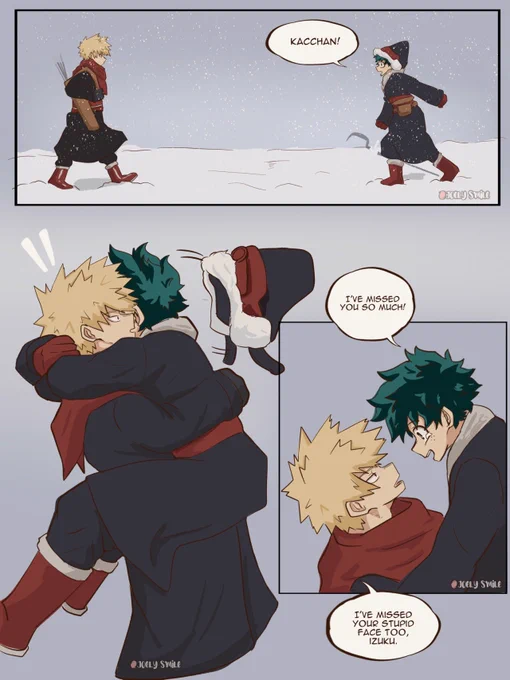 🐺x🐏AU 
Kacchan will be here soon Izuku 🥹
#bkdk #ktdk 